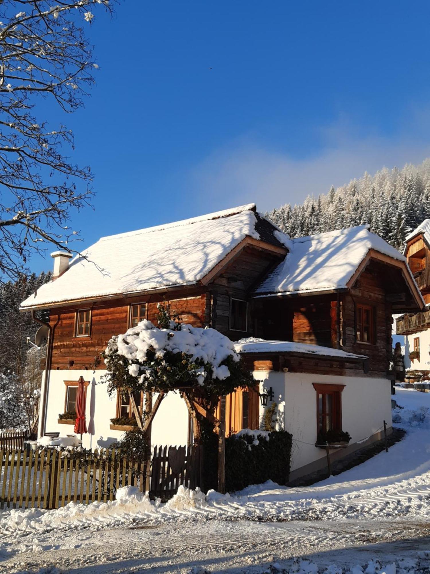 Troadkasten - Ferienhaus Am Bio-Bergbauernhof Aflenz Kurort Exteriér fotografie