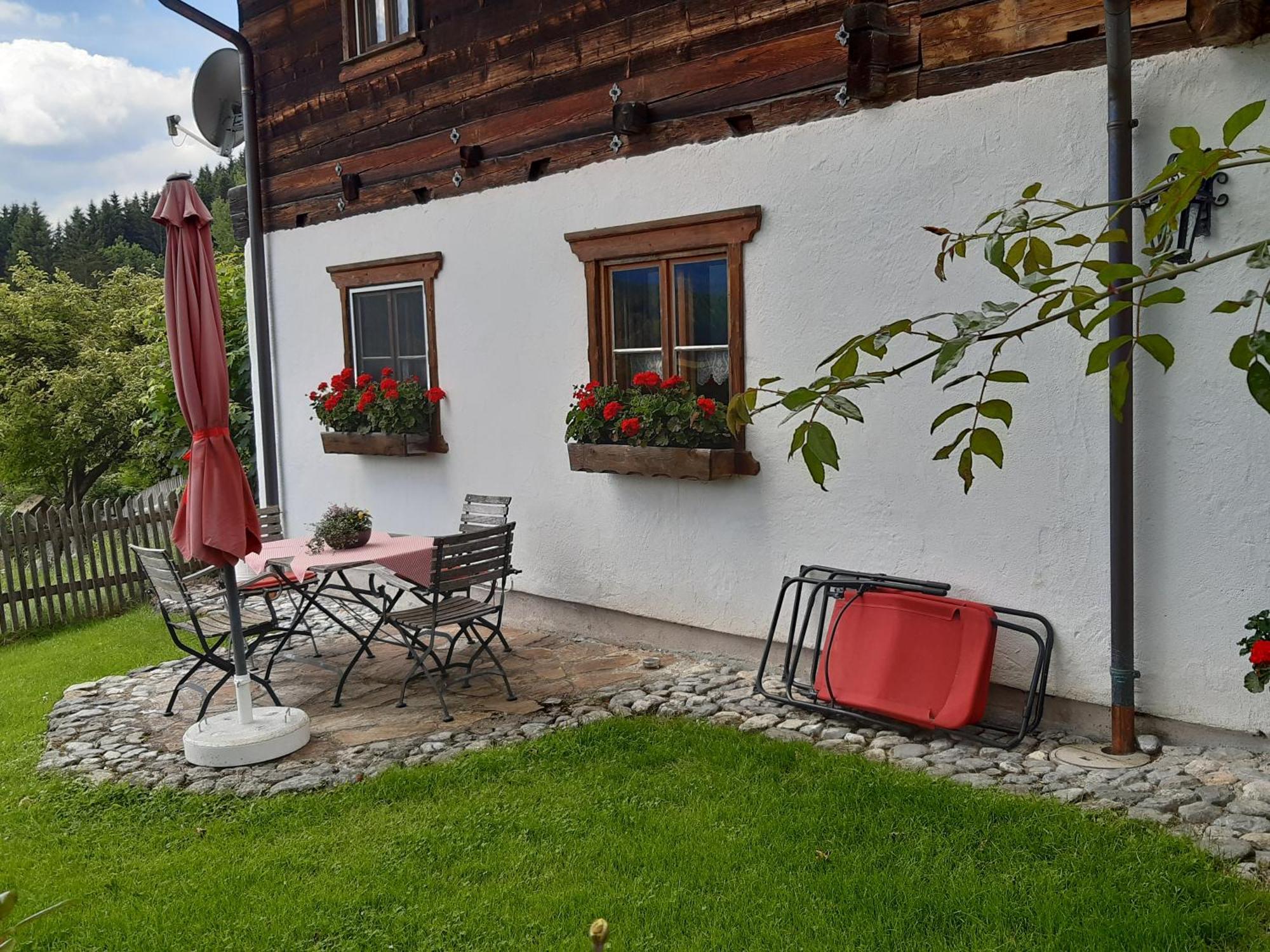 Troadkasten - Ferienhaus Am Bio-Bergbauernhof Aflenz Kurort Exteriér fotografie